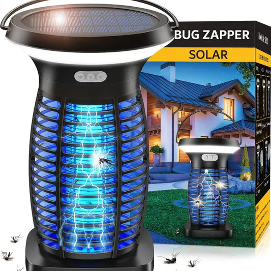 “No More Mosquito Bites – Solar Bug Zapper That Works All Night!”